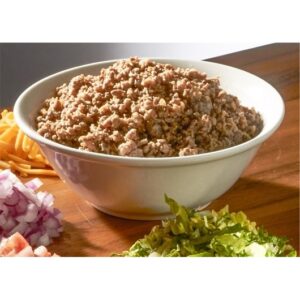 BEEF CRUMBLES FULLY COOKED 4/5LB